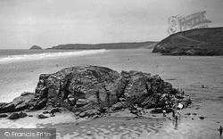 Beach And Sands c.1960, Perranporth
