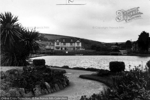 Photo of Perranporth, Boating Lake c.1960