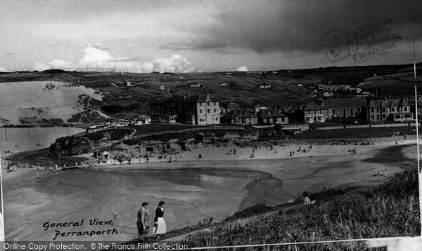 Photo of Perranporth, c.1960