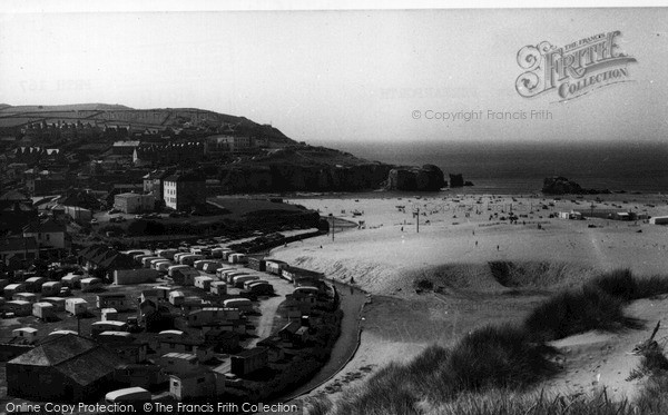 Photo of Perranporth, c.1960