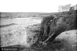 Cliff Steps 1912, Perranporth