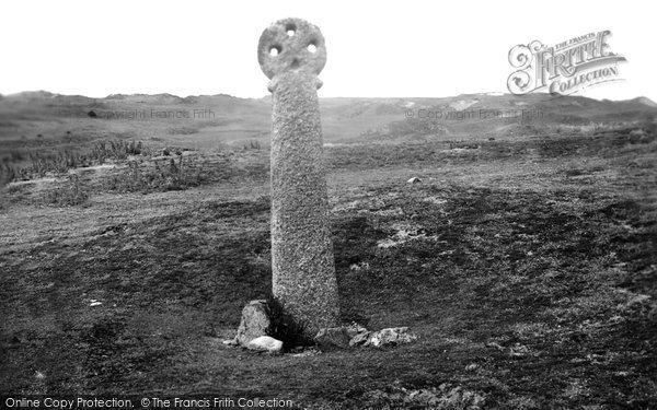 Photo of Perranporth, Cross Near Church Of St Piran 1912