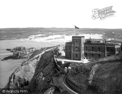 Droskyn Castle Hotel 1935, Perranporth
