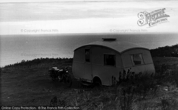 Photo of Perranporth, From Perran Sands Holiday Camp c.1960