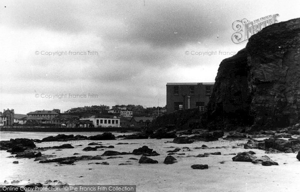 Photo of Perranporth, From Rocks c.1960