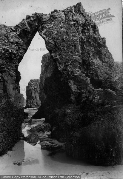Photo of Perranporth, Natural Arch 1912