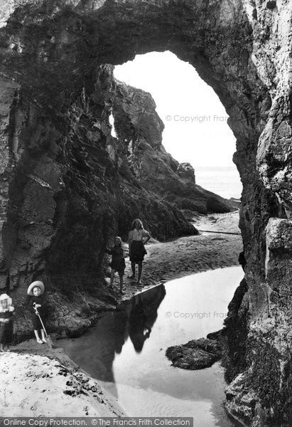 Photo of Perranporth, Natural Arch 1912
