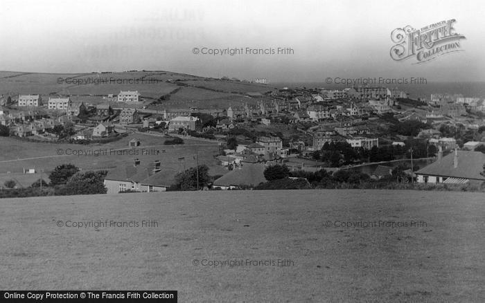 Photo of Perranporth, Panoramic View c.1950