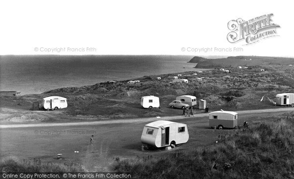 Photo of Perranporth, Perran Sands Holiday Camp c.1960