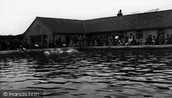 Perran Sands Swimming Pool c.1960, Perranporth
