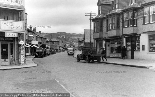 Photo of Perranporth, Post Office And Town c.1960