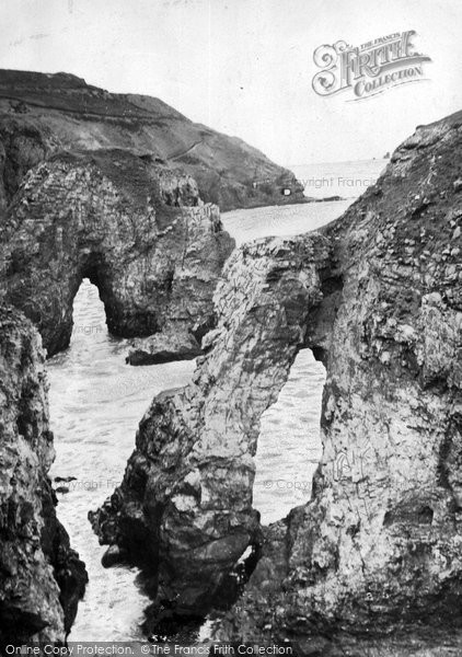 Photo of Perranporth, Retreat Rocks 1912