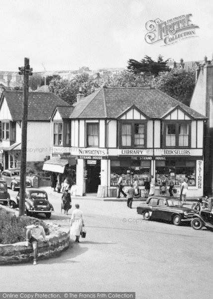 Photo of Perranporth, Shops By The Square c.1960