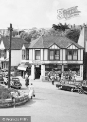 Shops By The Square c.1960, Perranporth