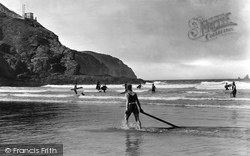 Surf Bathing 1925, Perranporth