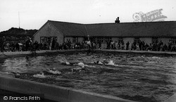 Swimming Pool, Perran Sands 1955, Perranporth