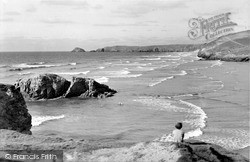 The Bay c.1958, Perranporth