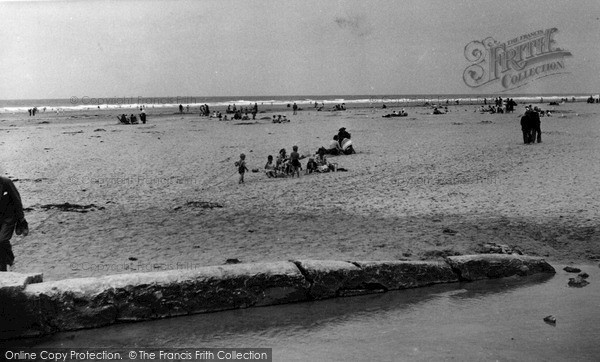 Photo of Perranporth, The Beach c.1960