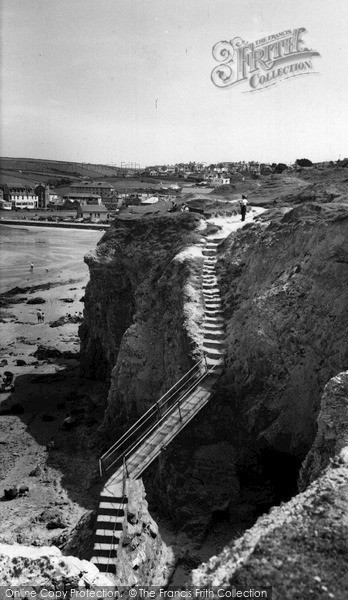 Photo of Perranporth, The Beach c.1960