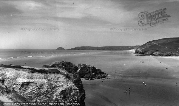Photo of Perranporth, The Beach c.1960