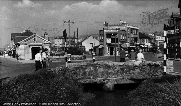 Photo of Perranporth, The Bridge And Village c.1960