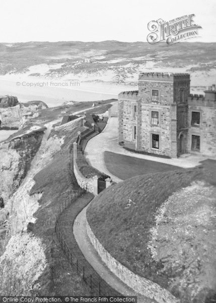 Photo of Perranporth, The Droskyn Hotel 1912