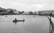 The Lake, Boscawen Park 1925, Perranporth