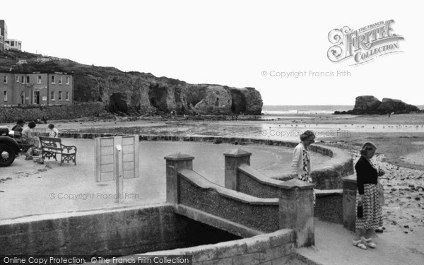 Photo of Perranporth, The Promenade And Beach c.1960