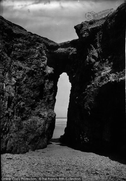 Photo of Perranporth, The Rocks 1893