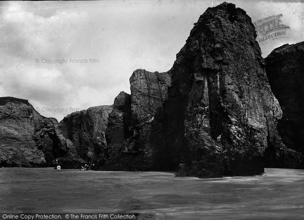 Photo of Perranporth, The Rocks 1912