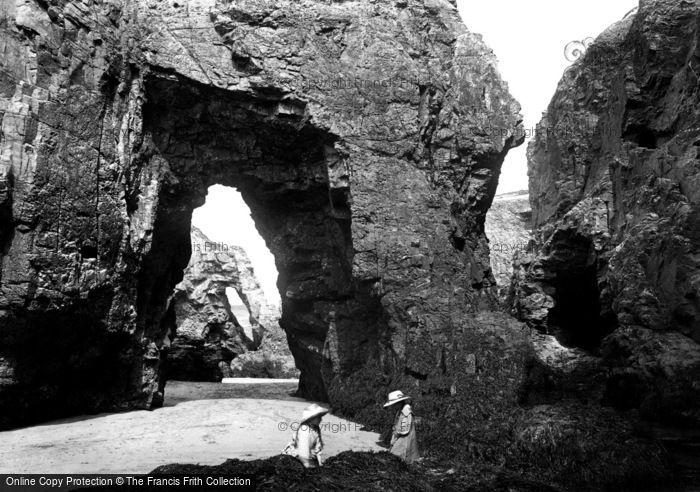 Photo of Perranporth, The Rocks 1912