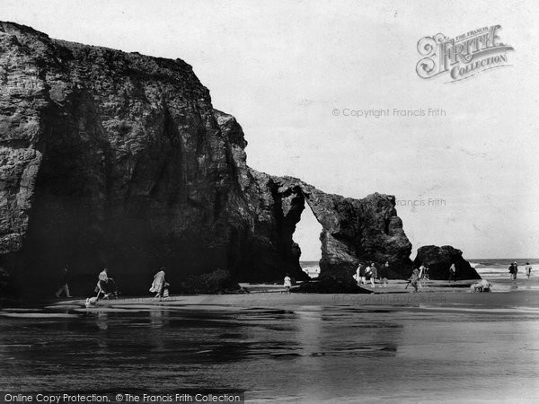 Photo of Perranporth, The Rocks 1925
