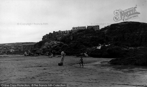 Photo of Perranporth, The Rocks c.1960