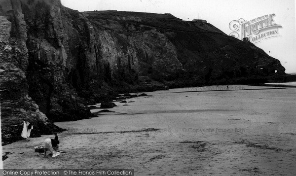 Photo of Perranporth, The Rocks c.1960