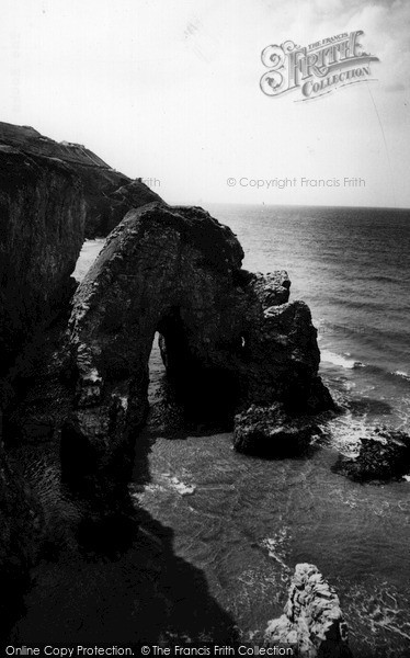 Photo of Perranporth, The Rocks c.1960