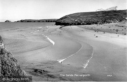 The Sands c.1958, Perranporth