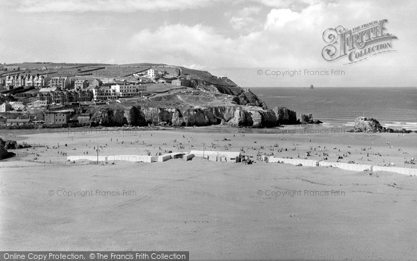 Photo of Perranporth, The Sands c.1959