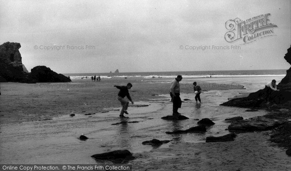 Photo of Perranporth, The Sands c.1960