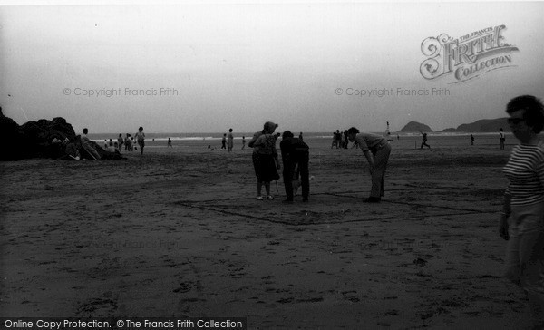 Photo of Perranporth, The Sands c.1960