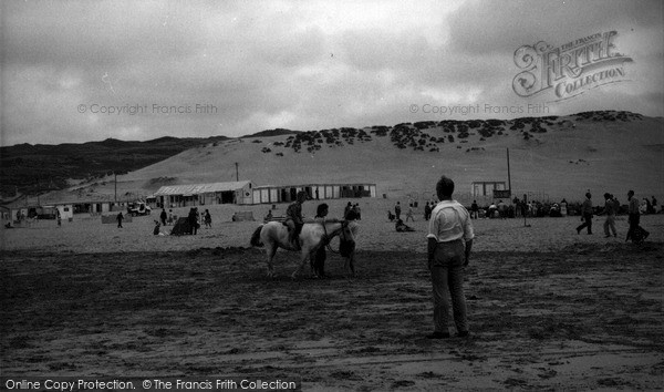 Photo of Perranporth, The Sands c.1960