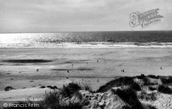 The Shore And Sandhills 1956, Perranporth