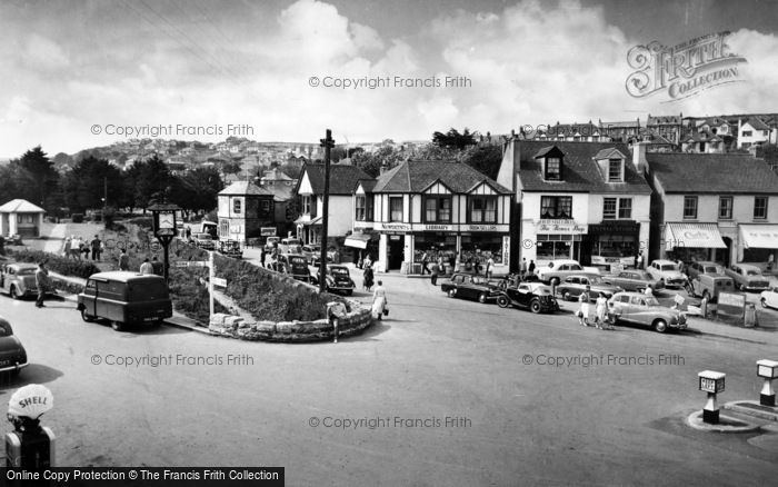 Photo of Perranporth, The Square c.1960