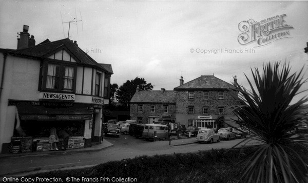 Photo of Perranporth, The Square c.1960