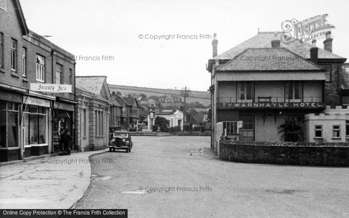 Photo of Perranporth, Town From The Front c.1960