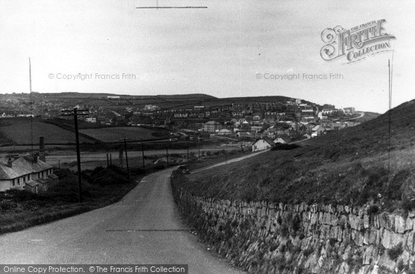 Photo of Perranporth, View From Golf Links c.1960