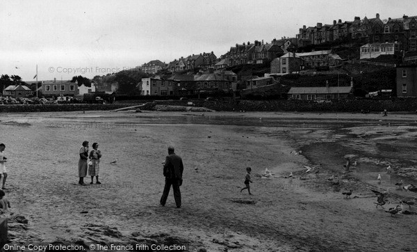Photo of Perranporth, View From The Beach c.1960