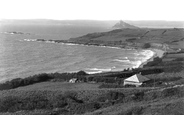 The Bay And St Michael's Mount c.1950, Perranuthnoe