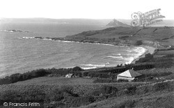 The Bay And St Michael's Mount c.1950, Perranuthnoe