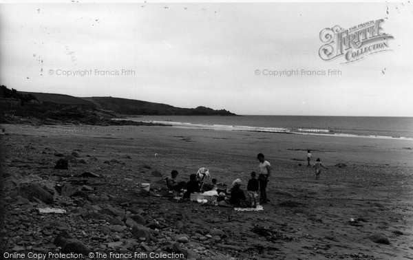 Photo of Perranuthnoe, The Beach c.1960