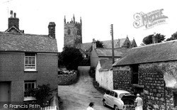 The Village And Church c.1960, Perranuthnoe